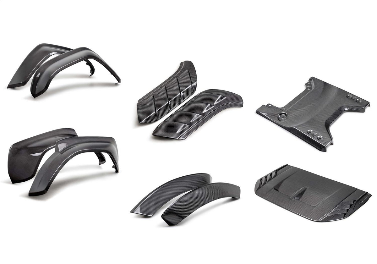 Ford Performance Carbon Fiber Appearence Kit - Gloss (2022-2025 Bronco Raptor) - M-16600K-BG