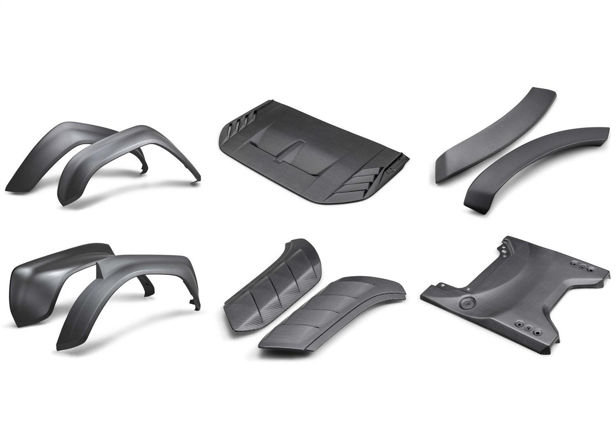 Ford Performance Carbon Fiber Appearence Kit - Matte (2022-2025 Bronco Raptor) - M-16600K-BM