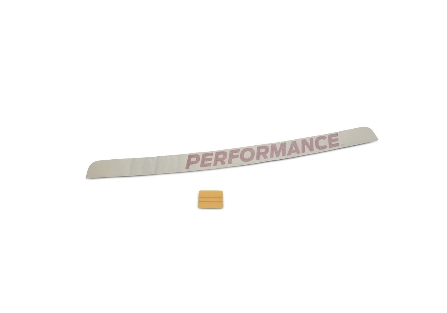 Ford Performance Windshield Banner - White/Red (2021-2025 Ford Bronco) - M-1820-BRR
