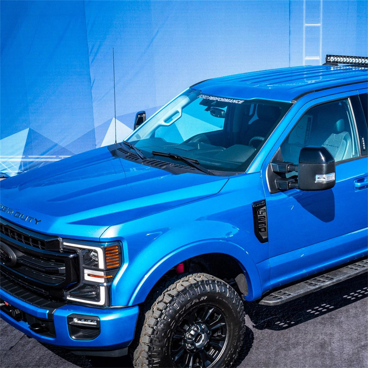 Ford Performance Windshield Banner Decal (2017-2023 Ford Fitment) - M-1820-W