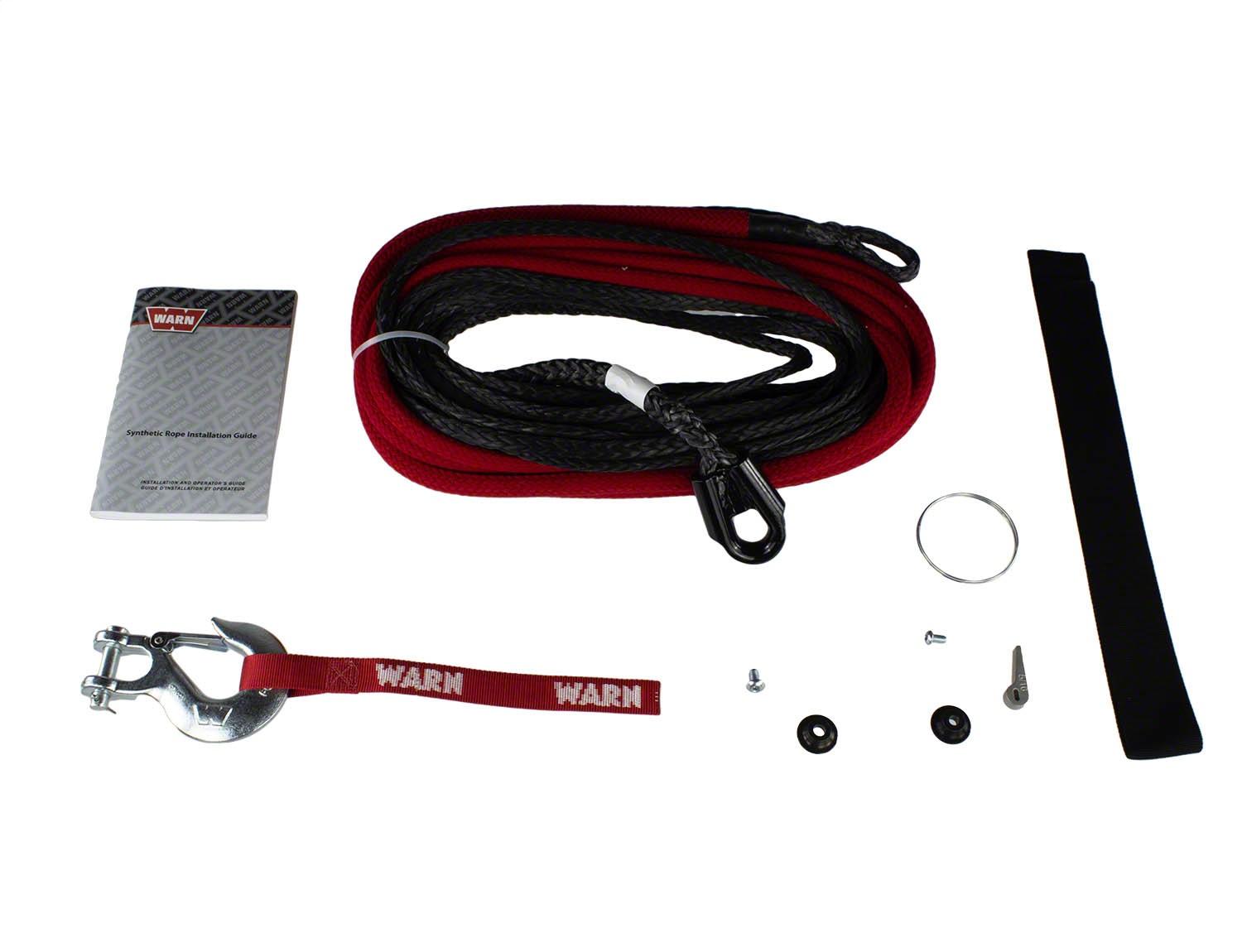 Ford Performance Replacement Warn Winch Rope Kit (2021-2025 Bronco) - M-1821-BWR