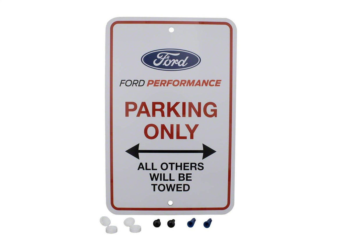 Ford Performance Parking Only Sign - M-1827-PARK