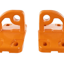 Ford Performance Tow Hooks (Pair) - Orange (2021-2025 Bronco) - M-18954-BO