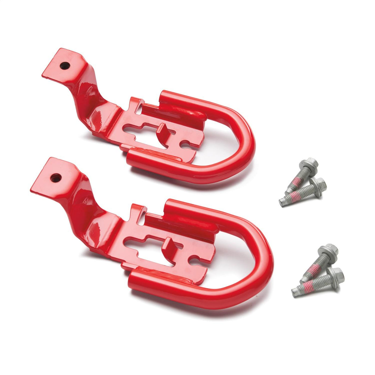 Ford Performance M-18954-RA Tow Hooks - Red / Pair (2019-2021 Ford Ranger)