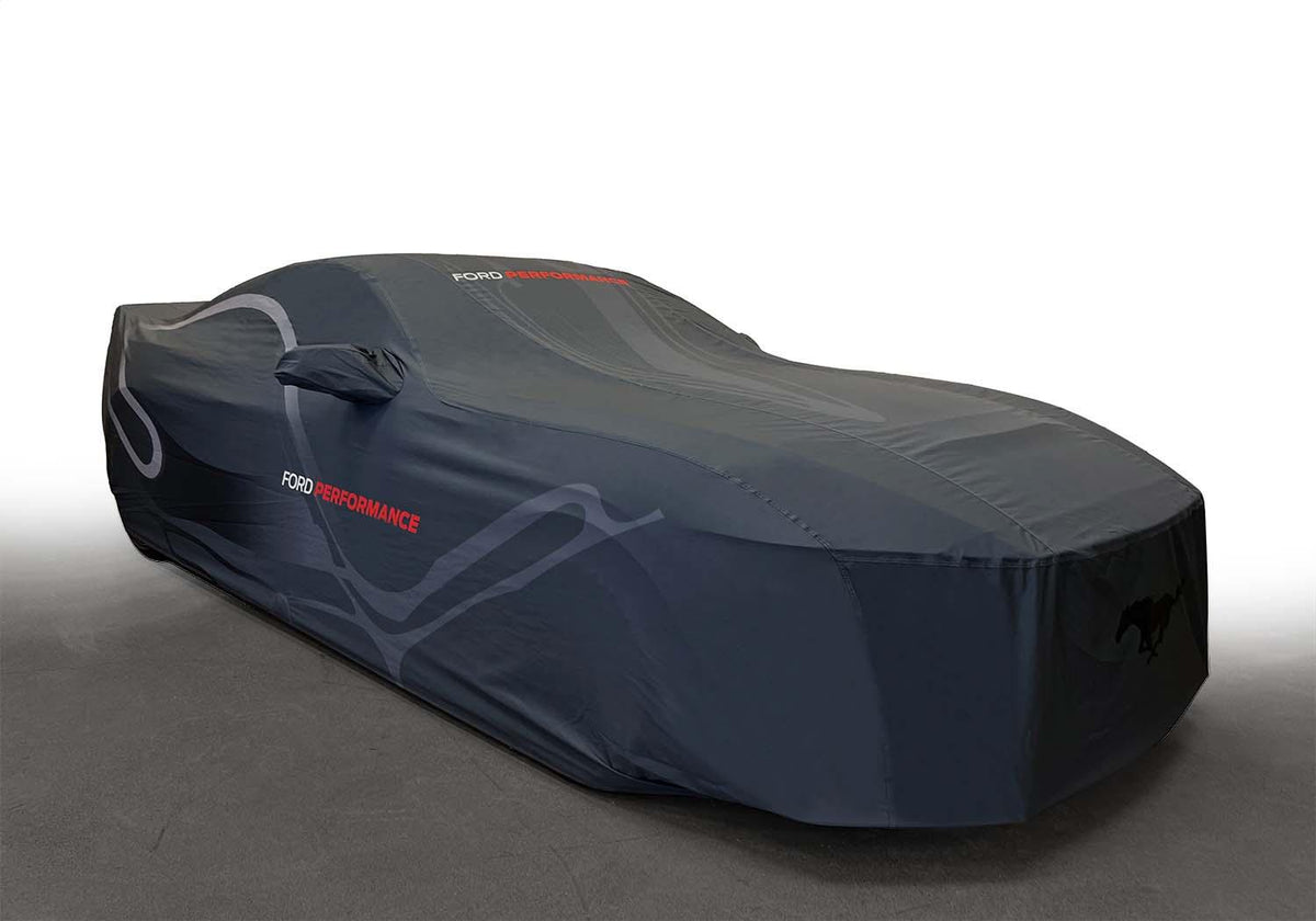 Ford Performance Coupe Mid Wing Outdoor Cover (2024-2026 Mustang GT / Dark Horse w/ Low or Mid Wing) - M-19412-S6T