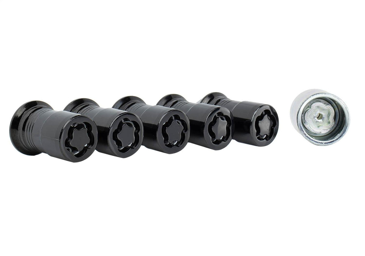 Ford Performance M14 x1.5 Black Security Lug Nut Kit of 5 (2023+ Bronco Raptor) - M-1A043-A5