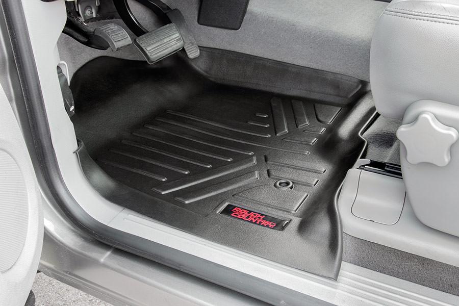 Rough Country Heavy Duty Floor Mats - Front Set - M-2071