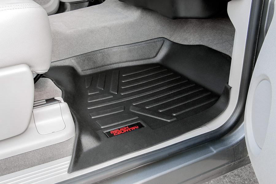 Rough Country Heavy Duty Floor Mats - Front Set - M-2071