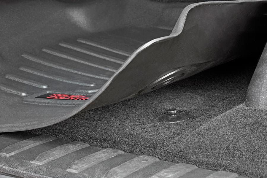 Rough Country Heavy Duty Floor Mats - Front Set - M-2071