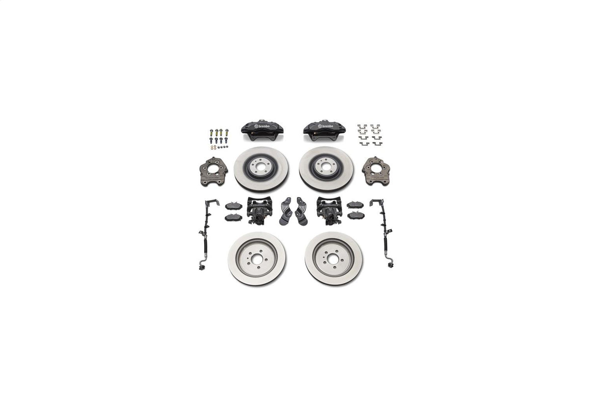 Ford Performance 05-2014 Mustang 6 Piston Caliper 15" Rotor Brake Upgrade Kit