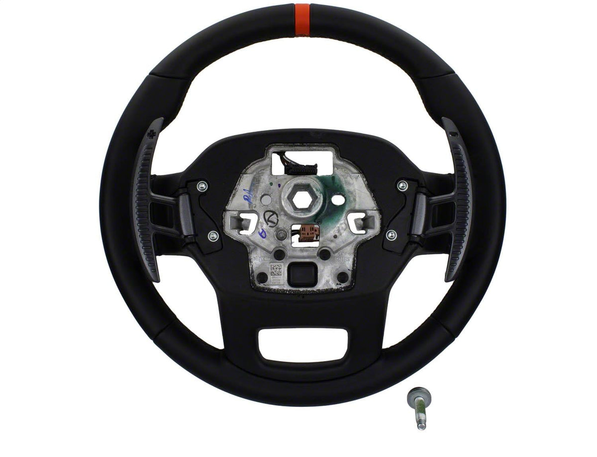 Ford Performance OEM Raptor Steering Wheel Kit - Black (2021-2025 F-150) - M-3600-F15B