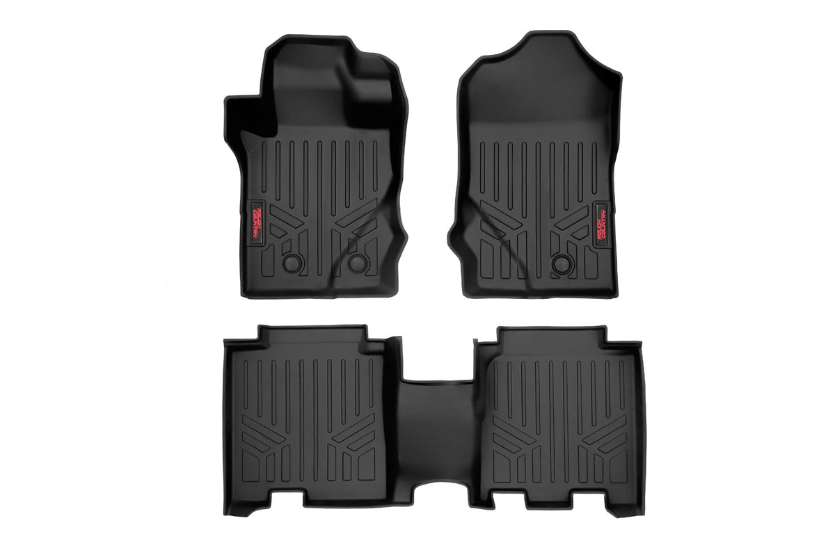 Rough Country Floor Mats (2021-2025 Ford Bronco 4-Door) - M-51602