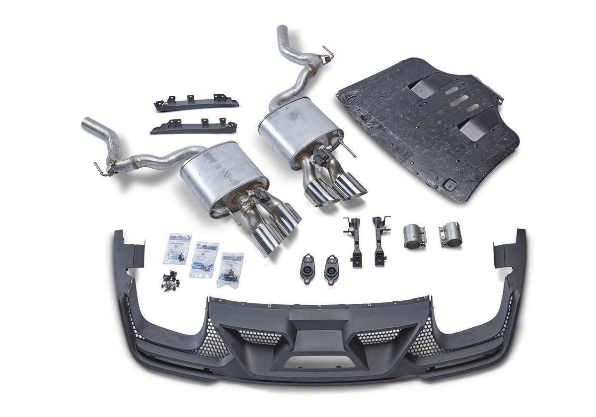Ford Performance Mustang Active Exhaust Upgrade Kit (2018-2023 Mustang GT 5.0L w/ Active Exhaust) - M-5200-ACT1