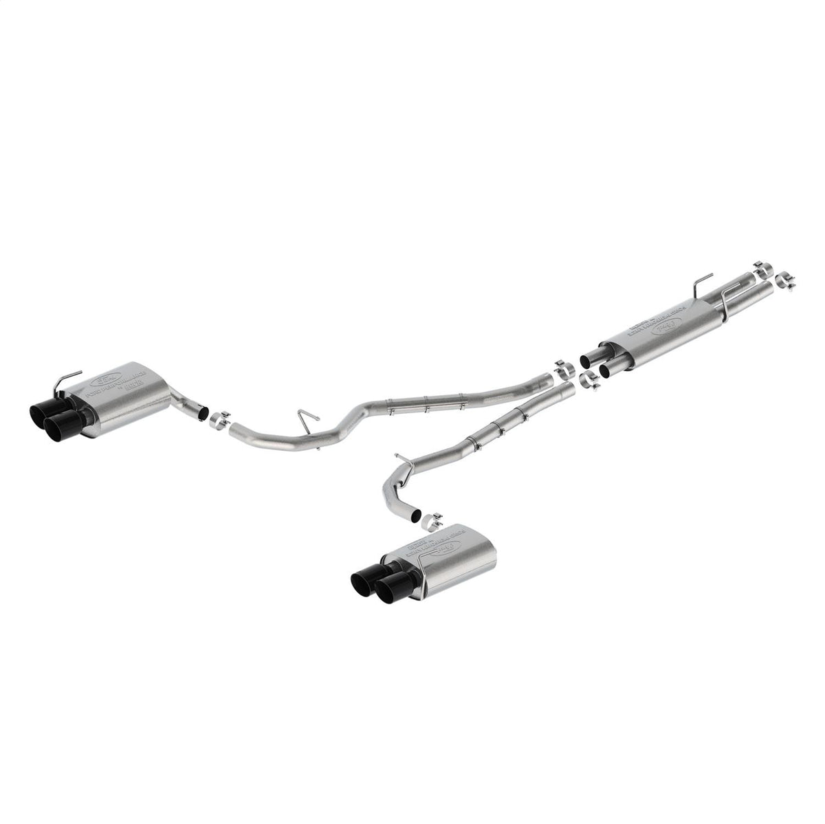 Ford Performance Sport Exhaust - Black (2020-2026 Explorer ST) - M-5200-ESTB