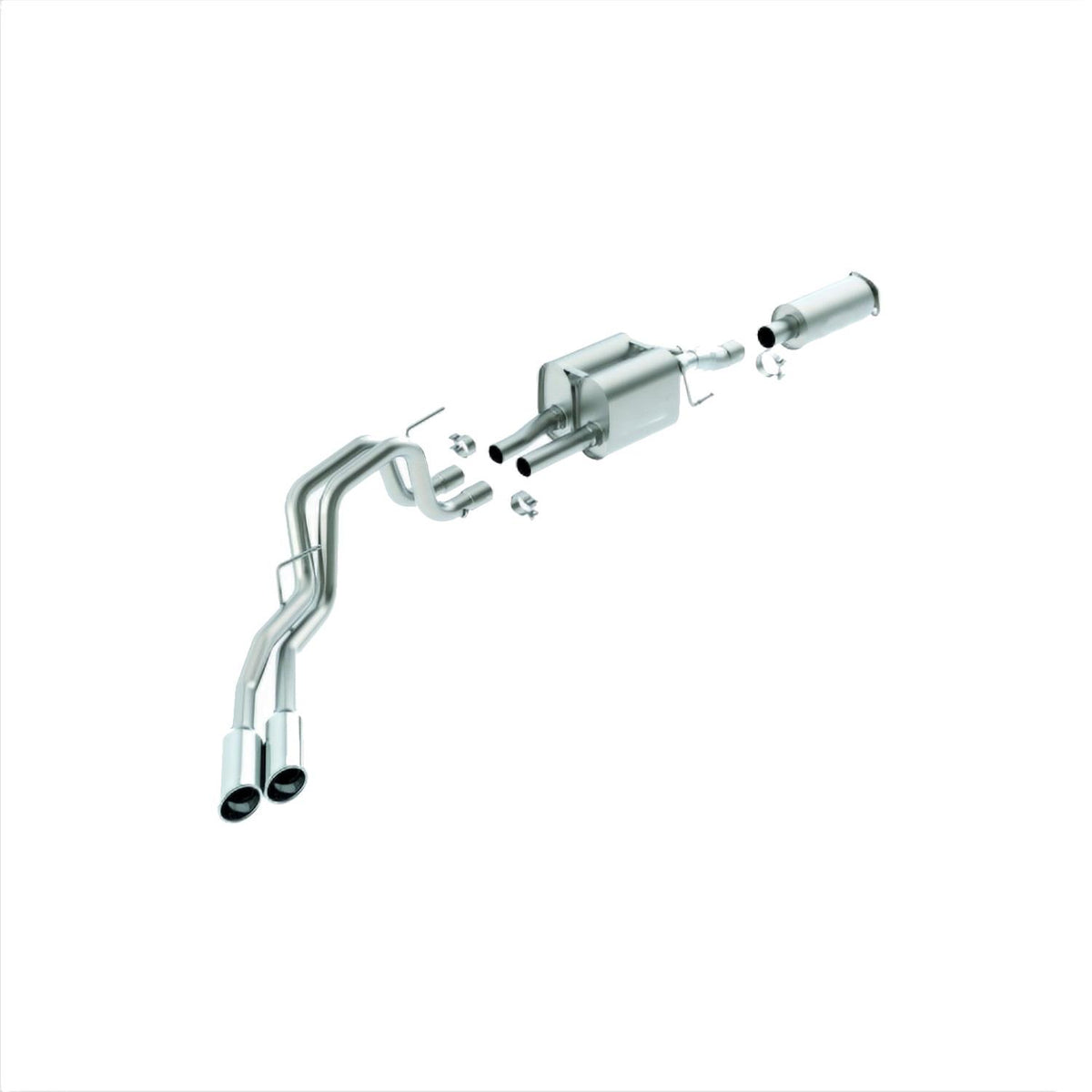 Ford Performance Cat-Back Sport Side Exit Exhaust System (2011-2014 F-150 Raptor 6.2L 145" WB) - M-5200-F15R145L