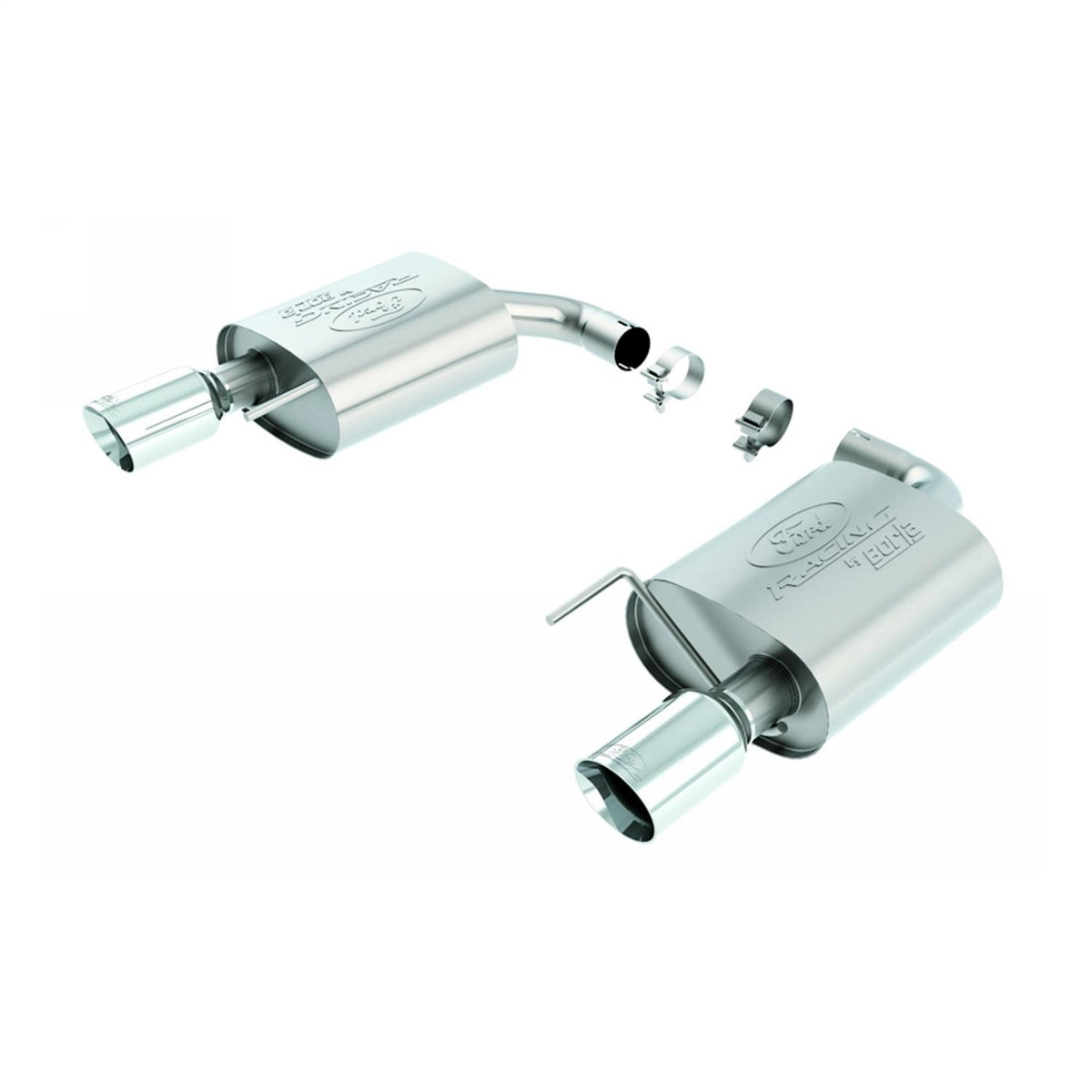 Ford Performance 2015-2017 Mustang GT 49 State Legal Sport Axle Back with Chrome Tips - M-5230-M8SC