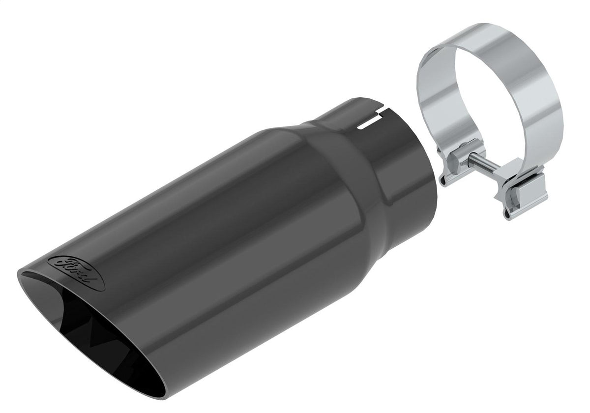 Ford Performance Exhaust Tip - Black Chrome (2017-2022 Super Duty 6.2L / 7.3L) - M-5260-BCT3