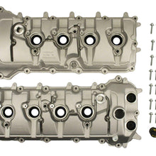 Ford Performance M-6067-M52S Aluminum Cam Covers - Pair (2011-2017 Mustang GT & F-150 5.0L / 2015-2020 GT350 5.2L / 2020 Shelby GT500)