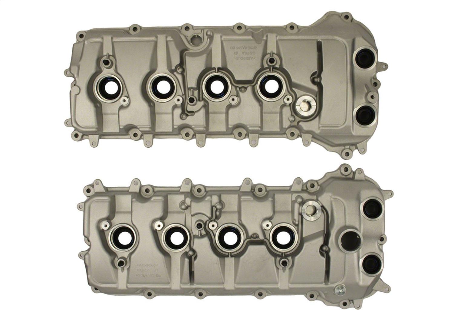 Ford Performance M-6067-M52S Aluminum Cam Covers - Pair (2011-2017 Mustang GT & F-150 5.0L / 2015-2020 GT350 5.2L / 2020 Shelby GT500)