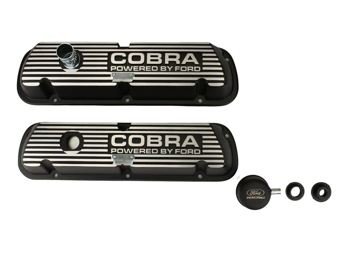 Ford Performance Black Satin Valve Cover - M-6582-A