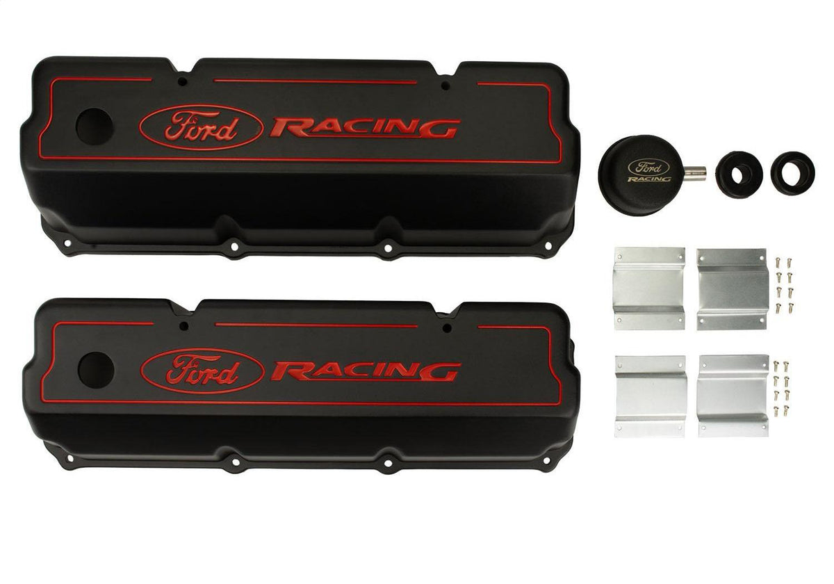 Ford Performance Cleveland Black Aluminum Valve Cover - M-6582-Z351B