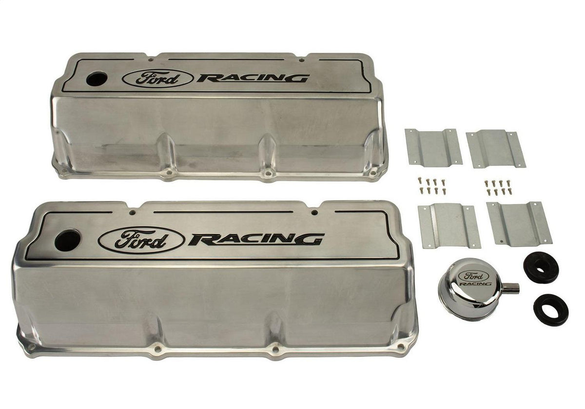 Ford Performance Polished Aluminum Valve Cover - M-6582-Z351