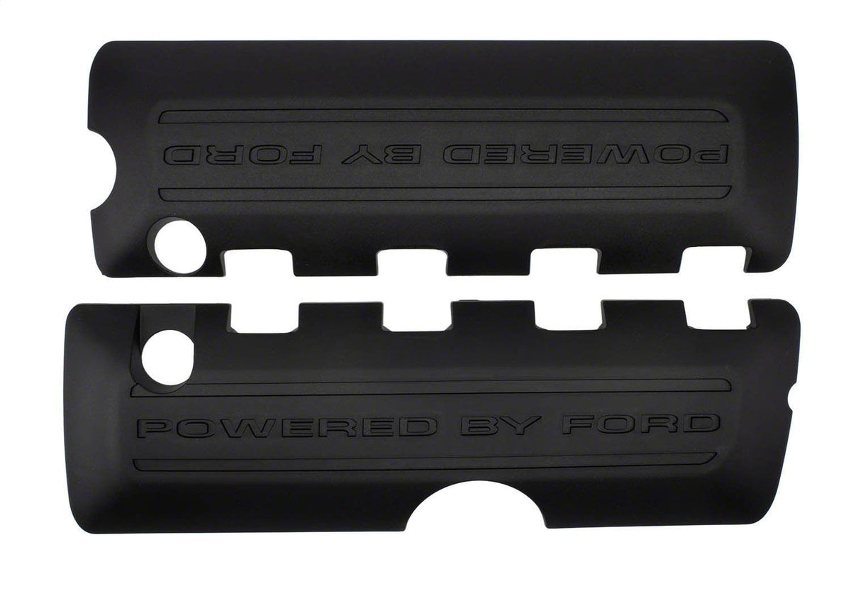 Ford Performance M-6P067-M50BL Mustang "Powered by Ford" Coil Covers - Black (2011-2017 Mustang GT / 2015-2020 Shelby GT350 / 2020 Shelby GT500)