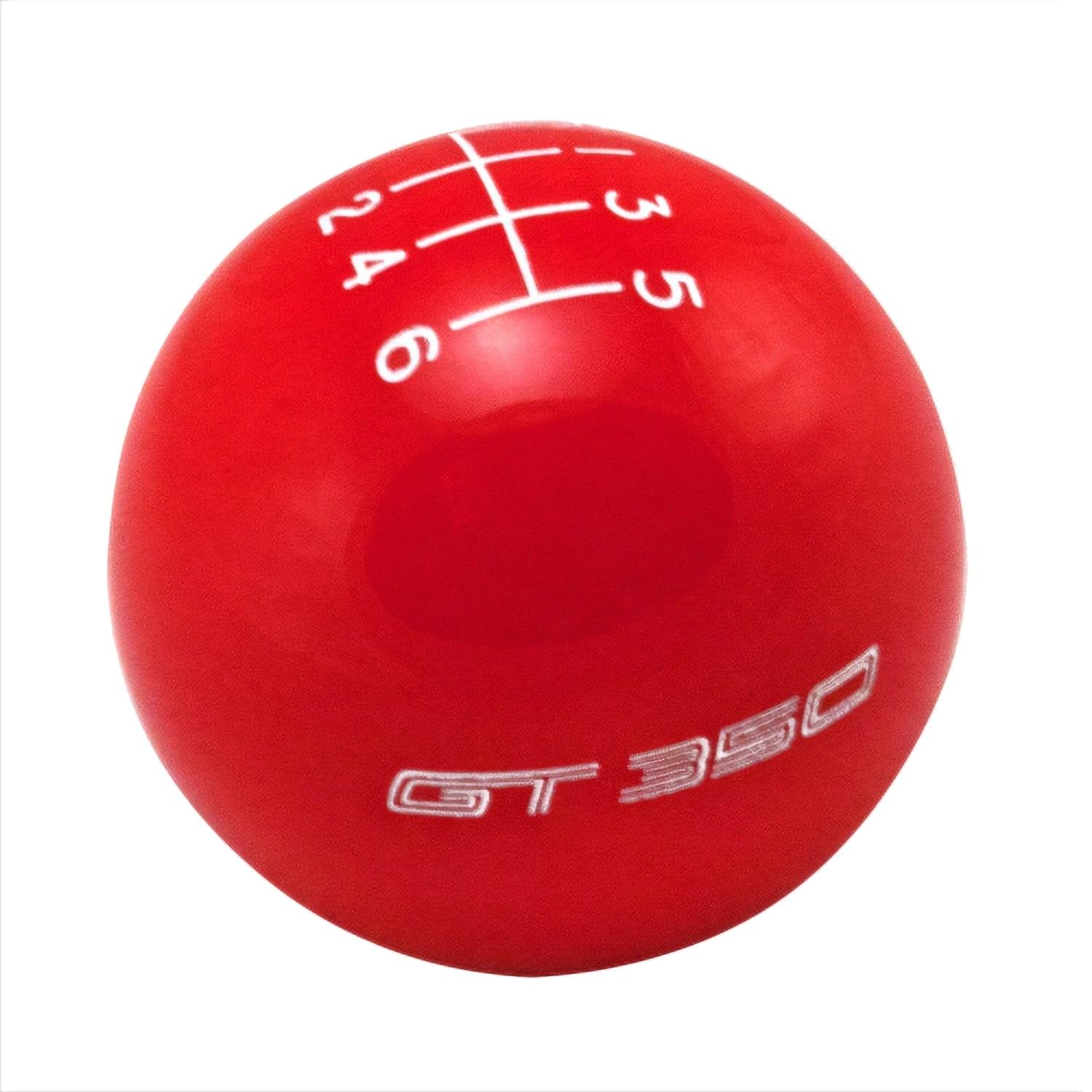 Ford Performance M-7213-M8SR GT350 Shift Knob - 6 Speed Red
