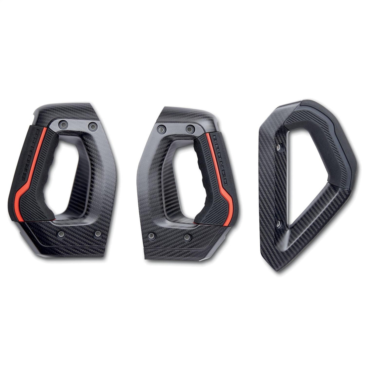 Ford Performance Carbon Fiber Grab Handle Kit (2021-2025 Bronco) - M-7220-BCF