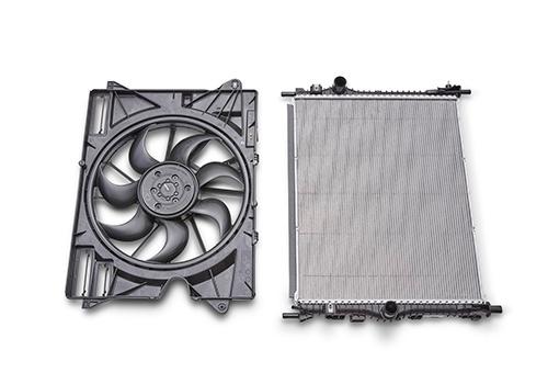 Ford Performance Dark Horse Radiator w/ Fan (2024-2026 Mustang GT / EcoBoost /  Dark Horse) - M-8005-DH