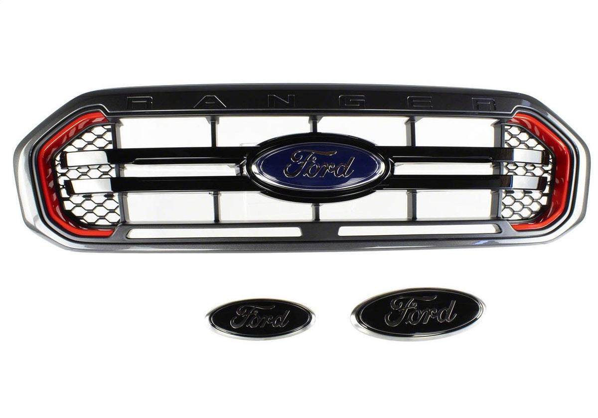Ford Performance M-8200-TMR 2019-2023 Ranger Tremor Grille and Ford Oval Package