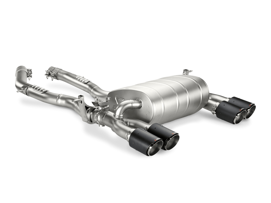 Akrapovic 2014-2020 BMW Slip-On Line (Titanium). (2015-2020 M3, M4) - M-BM/T/8H