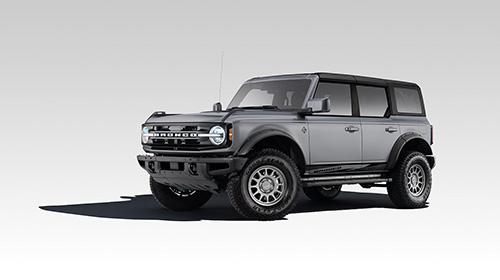 Ford Performance Dark Trail Series - Titanium Gray (2025 Bronco) - M-BRONCO-W12