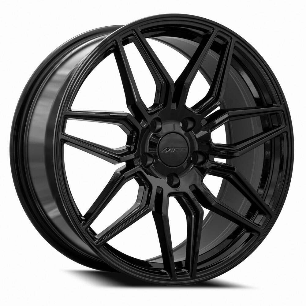 MRR Design 20x10 M024 Wheel, 5x120 Bolt, 23 ET - M02420A052023BK