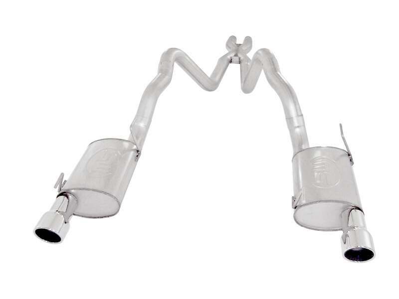 Stainless Works 05-09 Mustang GT 3" Turbo Chambered Catback
