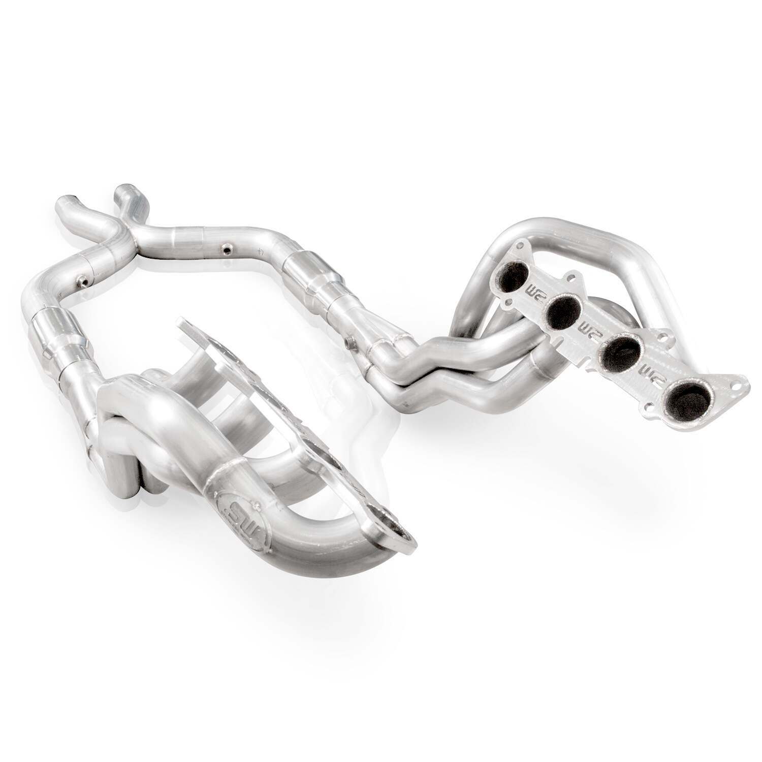 Stainless Works 2011-2014 Mustang 5.0L 1-7/8" Longtube Headers with Catted X Pipe (Factory Connect)