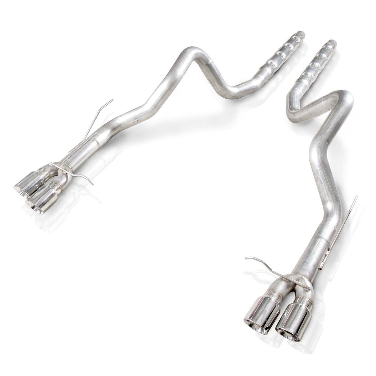Stainless Works 2013-2014 Shelby GT500 "Retro Chambered" Cat-Back with Resonator Delete (Performance Connect)