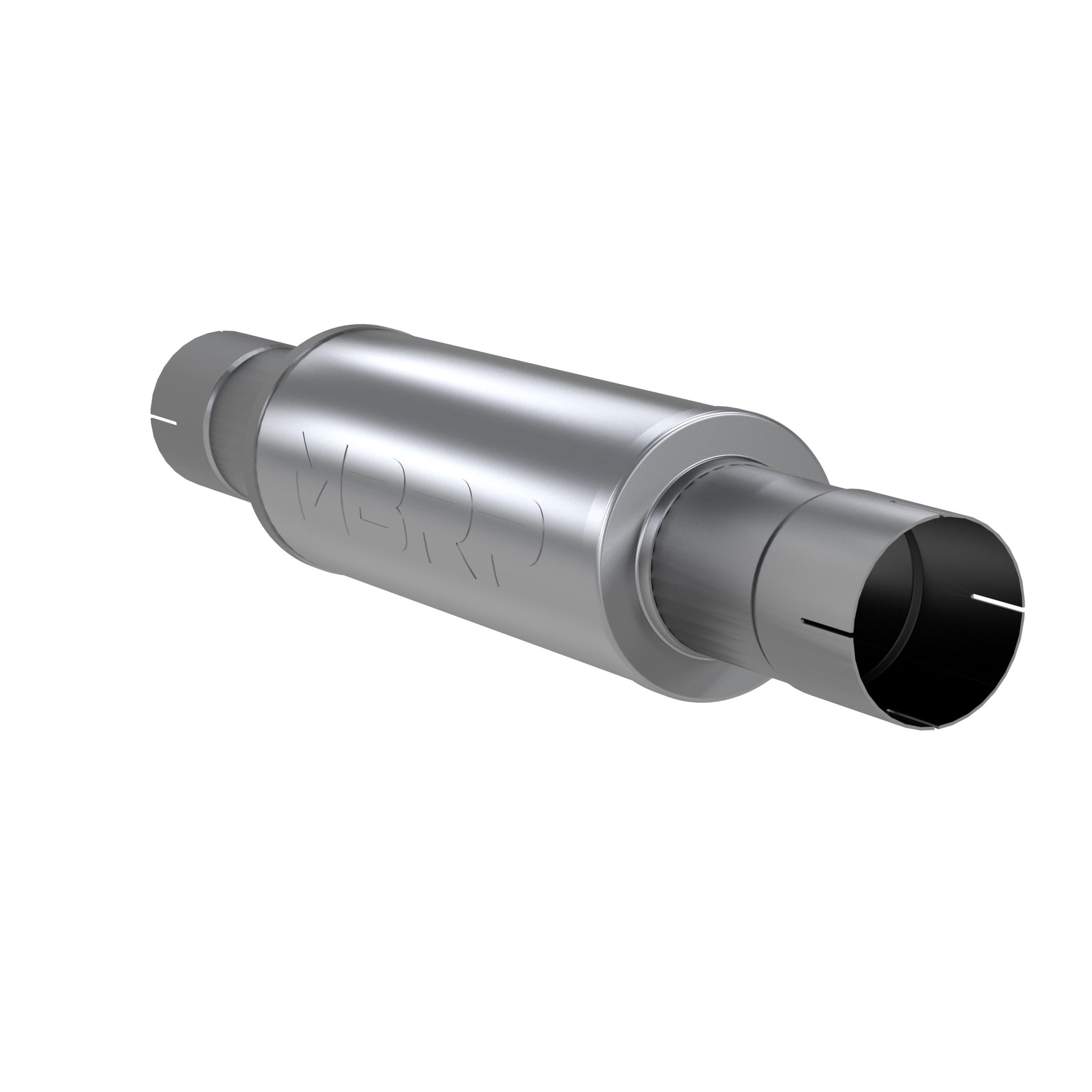 MBRP Muffler 4In. Inlet/Outlet 24In. Body 30In. Overall. Al - M20681