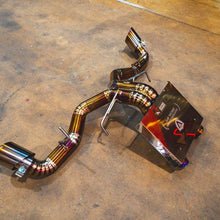Valvetronic Designs 2015-2021 Mclaren 570S 3.8L, Full Exhaust System, Grade 5 Titanium Titanium Bespoke Slash Cut Style 4.0 Inch Valvetronic Tips - MAC.570S.F1.FF.TI