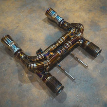 Valvetronic Designs 2018-2023 Maclaren 720S 4.0L, F1 Full Exhaust System, Grade 5 Titanium Titanium Bespoke 4.0 Inch Valvetronic Tips - MAC.720S.F1.FF.TI