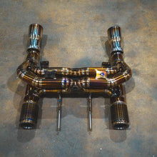 Valvetronic Designs 2018-2023 Maclaren 720S 4.0L, Full Valved Exhaust System, Grade 5 Titanium Titanium Bespoke 4.0 Inch Valvetronic Tips - MAC.720S.VSES.FF.TI