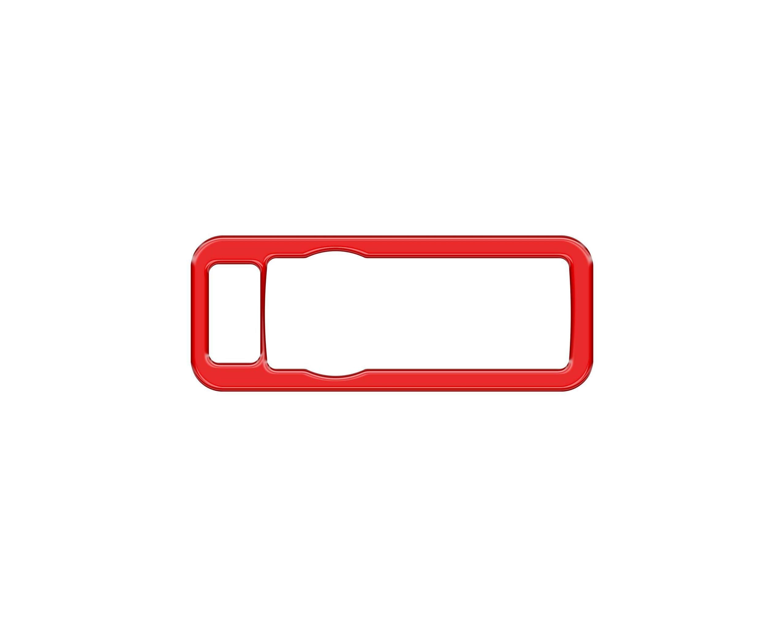 TUFSKINZ Headlight Switch Accent Trim (2021-2025 F-150, 2022-2025 Maverick, 2021-2025 Bronco) - MAV016-RRD-G