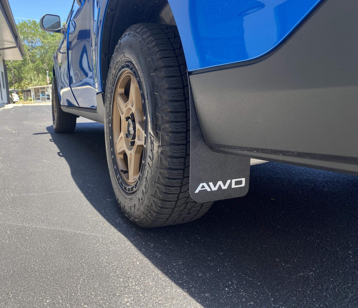 TUFSKINZ Front Mud Flap Overlays (2022-2023 Maverick) - MAV031-ABT-527-X