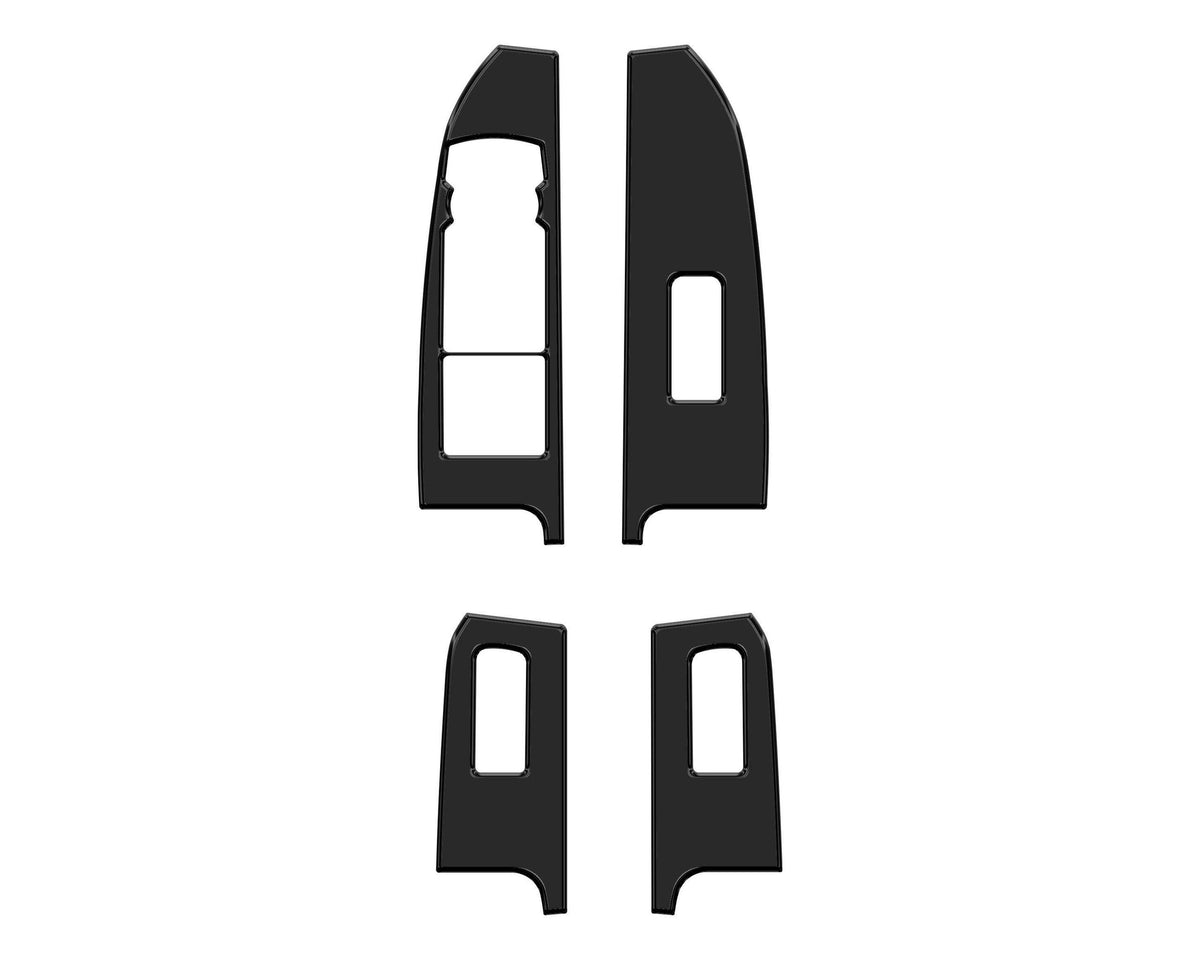 TUFSKINZ Door Switch W/ Mirror Control Accent Trim (2022-2023 Maverick) - MAV036-BLK-G