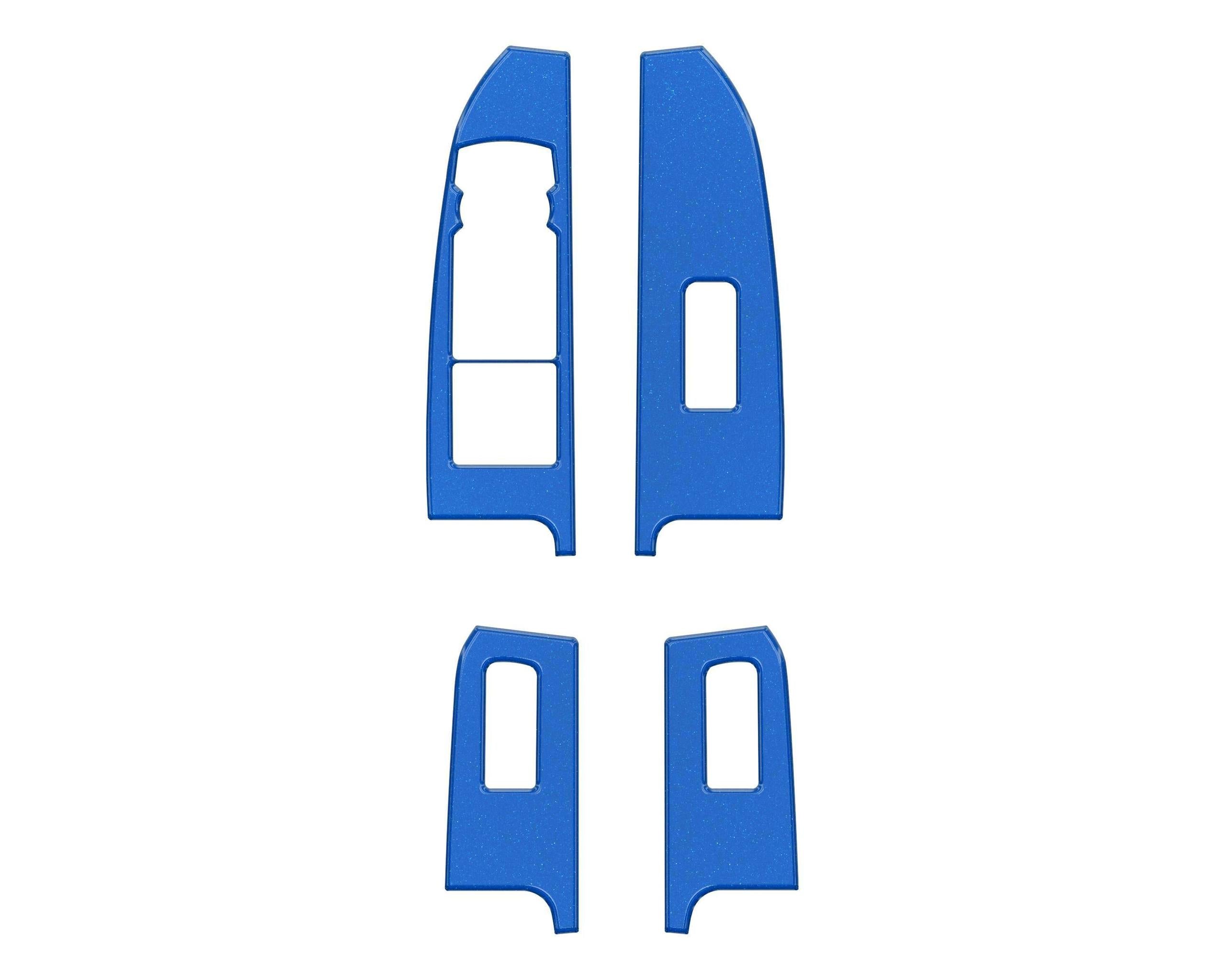 TUFSKINZ Door Switch W/ Mirror Control Accent Trim (2022-2023 Maverick) - MAV036-VEL-G