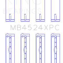 King Engine Bearings Main Bearing Set For Nissan Gt-R Vr38Dett - MB4524XPC.026