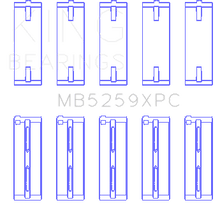 King Engine Bearings Main Bearing Set For Honda A-Series, B-Series, K-Series - MB5259XPC