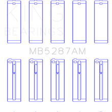King Engine Bearings Main Bearing Set For Toyota 1Zzfe - MB5287AM0.25