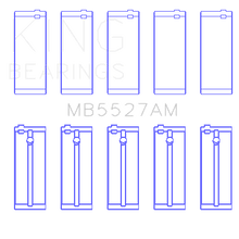 King Engine Bearings Main Bearing Set For Toyota 4A-Fe, 5A-Fe, 7A-Fe - MB5527AM0.5