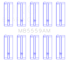 King Engine Bearings MAIN BEARING SET For ISUZU 4ZB1 (ISUZU 4ZB1) - MB5559AM0.25
